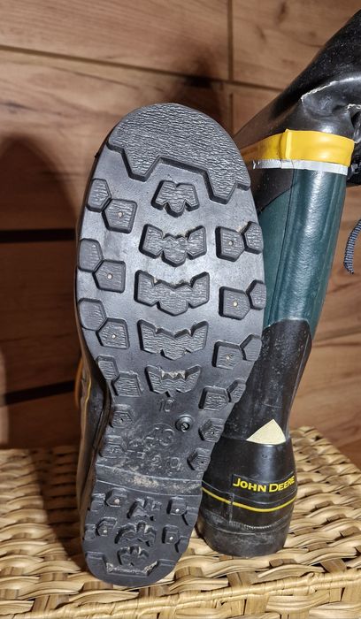 Cizme cu bombeu metalic John Deere