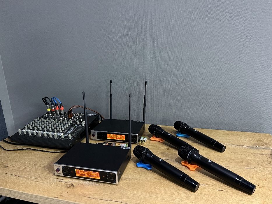 Аренда микрофоны головной микрофоны прокат микшер ручной пракат пульт