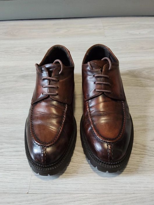 Pantofi piele naturala 43 Made in Italy