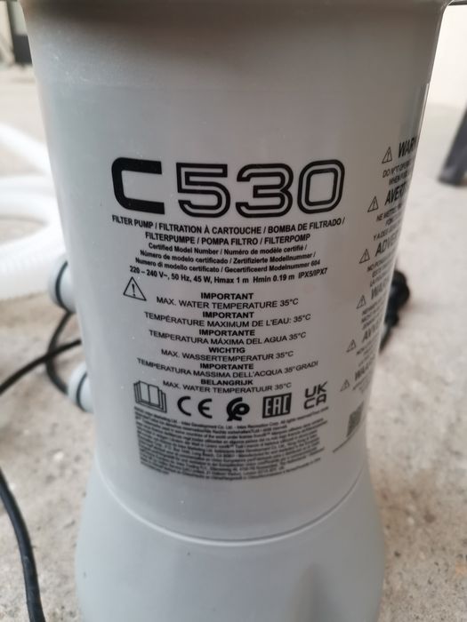 Pompa filtrare Intex C530
