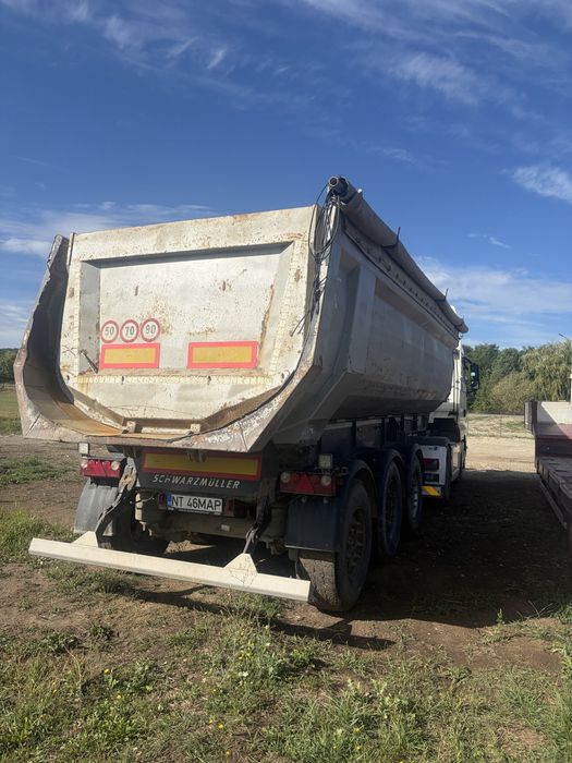 Ansamblu Man + semiremorca basculabila