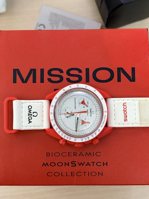 Omega x Swatch Speedmaster Moonswatch Mission To Mars Original