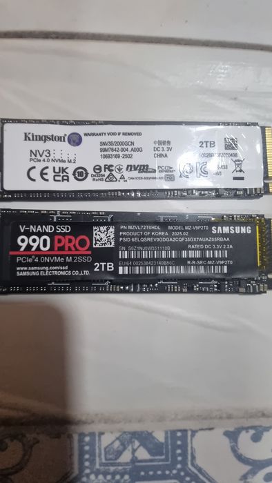 Ssd nmve 2t 2 buc pret 400 lei buc
