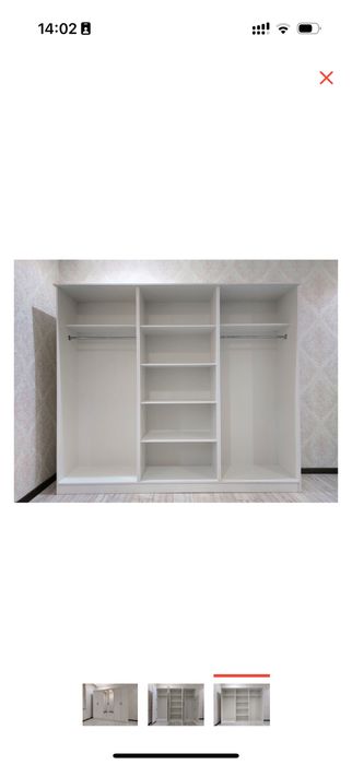 Продам Распашной шкаф с зеркалом