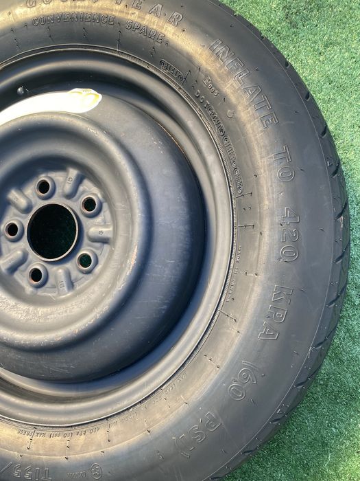 Roata rezerva slim OEM Jeep Patriot Compass 155 90 16 Duster 5X114,3