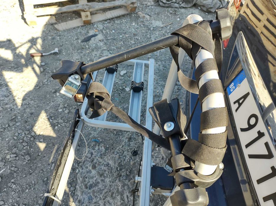 Продавам Багажник за два Велосипеда до 40кг EUFAB Стойка