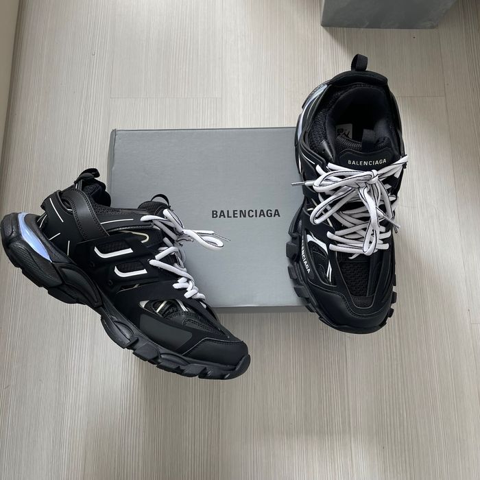 Balenciaga Tracks Negru Cu Alb Mărimea 43