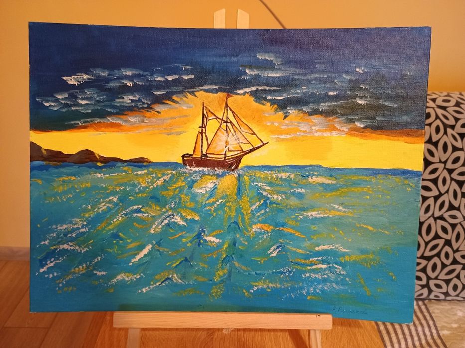 Авторска картина от акрил