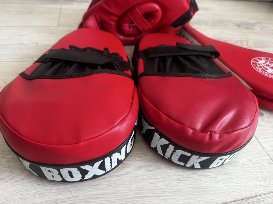 Набор для тренировок шлем, лапы, хлопушка