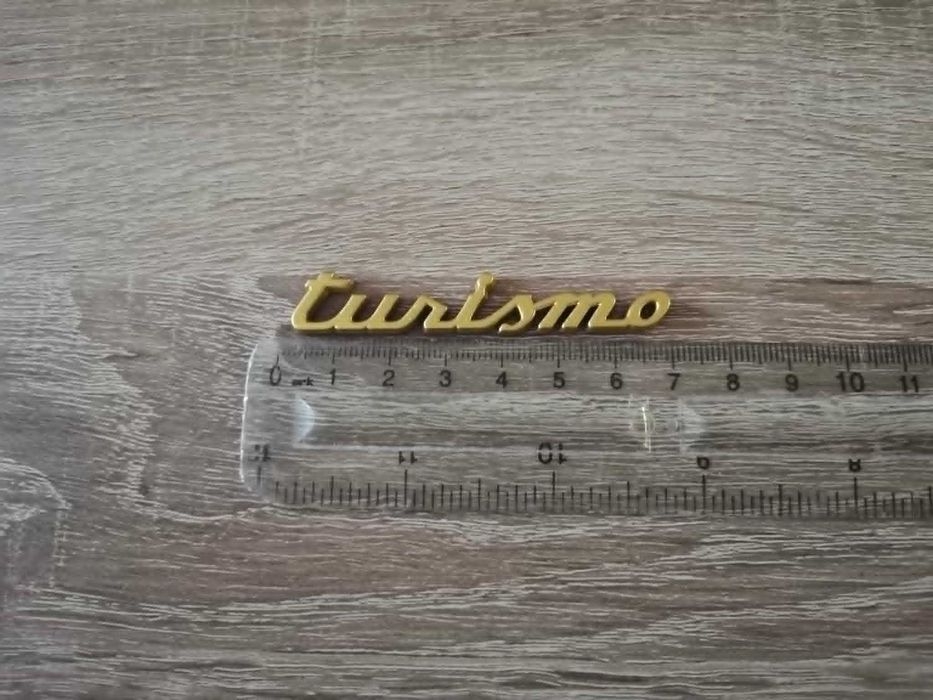 златиста емблема Tursimo за ABARTH