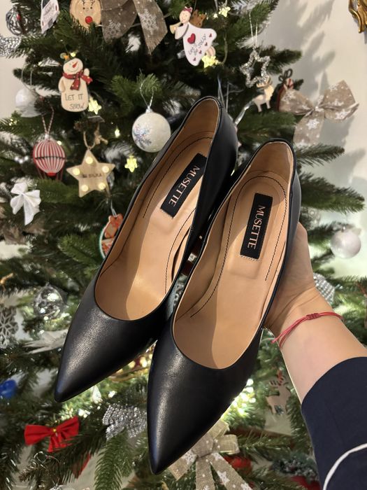 Pantofi negri Musette