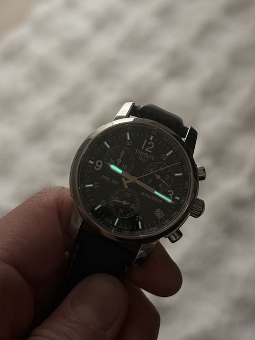 ОРИГИНАЛ Tissot  Швейцария хронограф в идеале