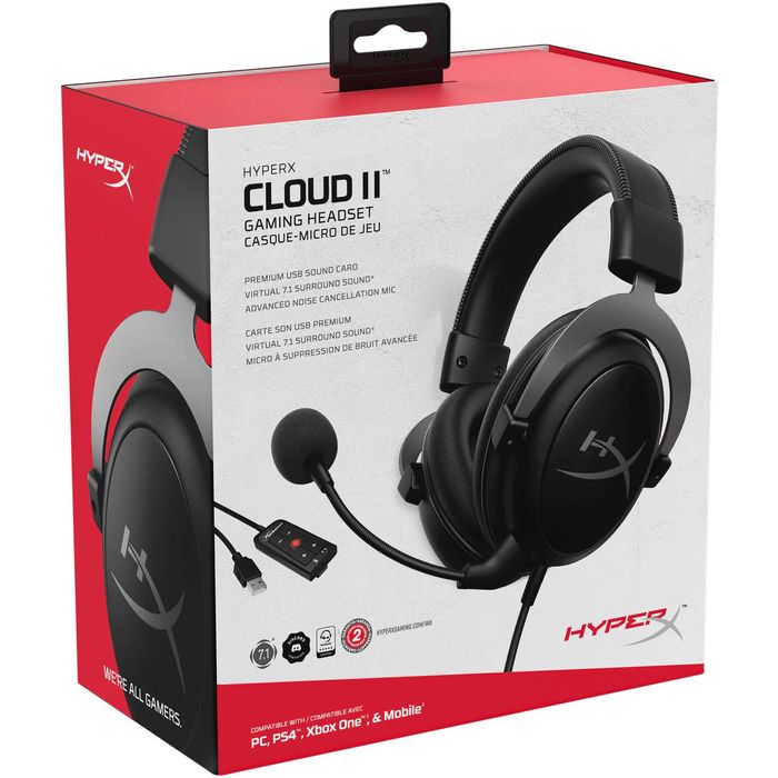 Casti gaming HyperX Cloud Pro Gun Metal II