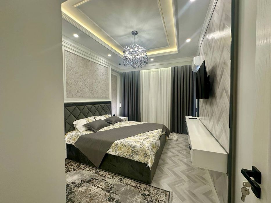 Жк НРЖ Ойбек! Стильная 2х комнатная квартира в самом центре! Срочно!