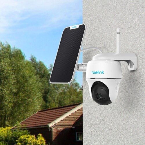 ЧИСТО НОВИ Комплект 5MP Камера Reolink Argus B430 + Соларен панел 2 (6W)