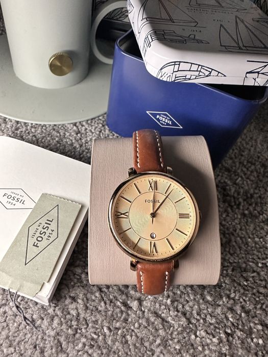 Ceas Fossil Jaquline curea din piele