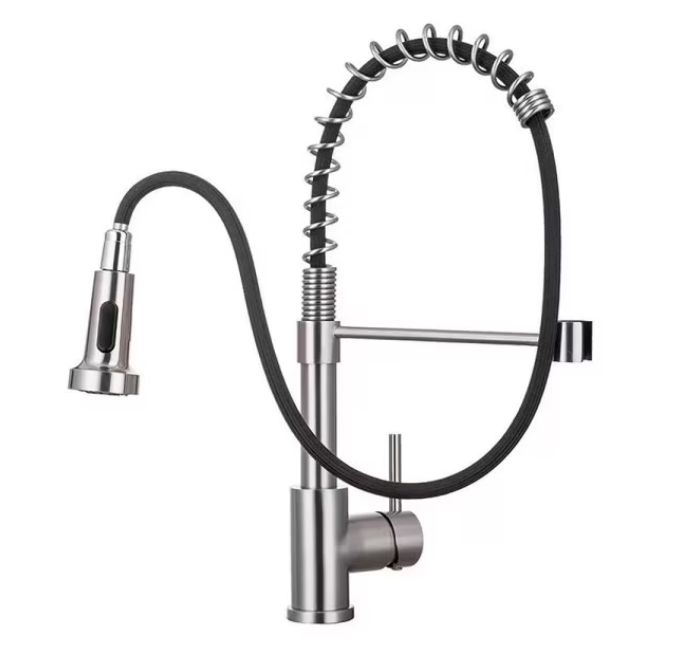 Baterie bucatarie telescopica, 360°, dus extensibil cu 2 functii