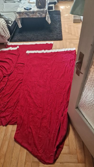 3 Пердета 115х220 червени