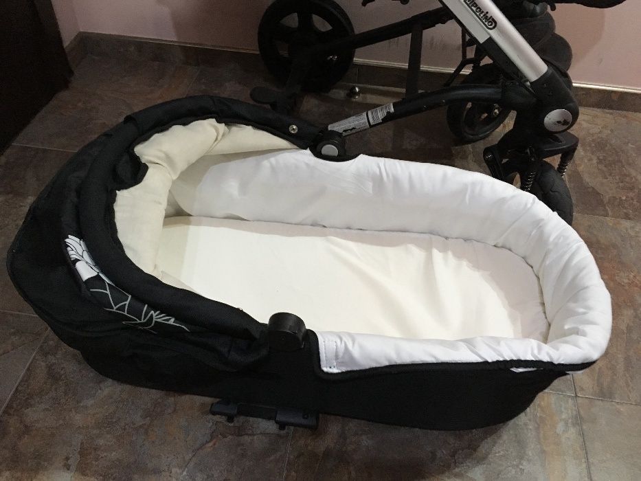 Комбинирана количка Чиполино Нева Муув две в едно, цвят: ванилия