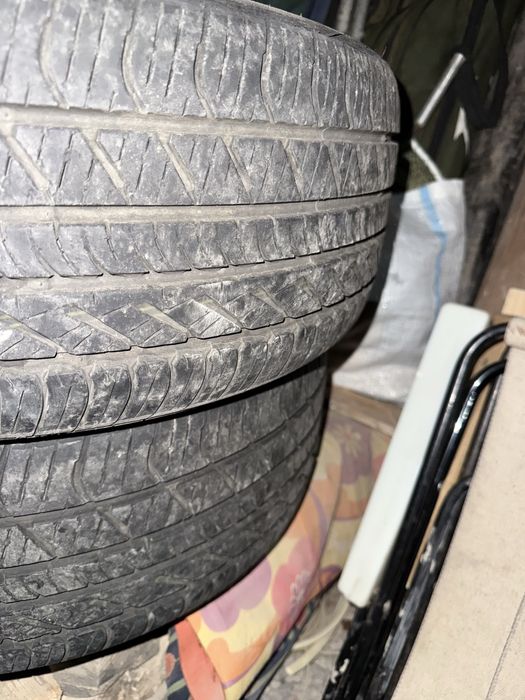 Продам 2 кованных диска mono r16 5 кг на резине kumho ecsta 4x