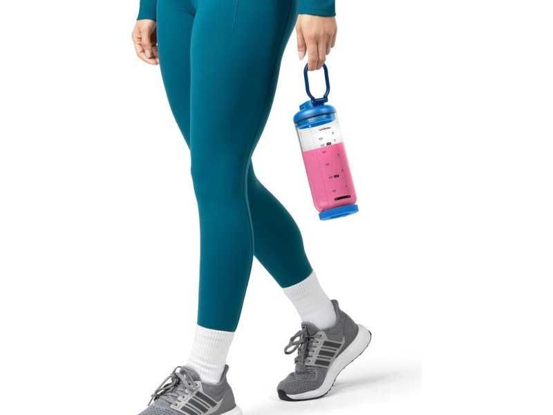 Компактен Преносим Блендер за Смутита и Напитки NutriBullet Flex NBP013BL 590 мл, Син