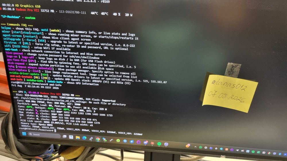 Видеокарти AMD Radeon Instinct MI50 32GB HBM2