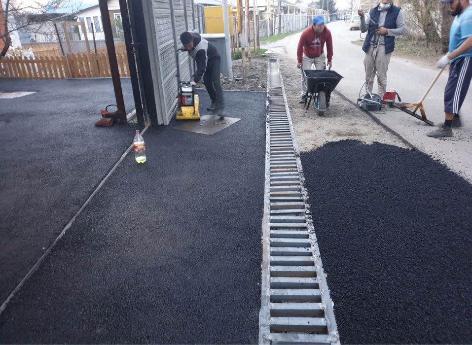 Асфальтирование, ямочный ремонт,