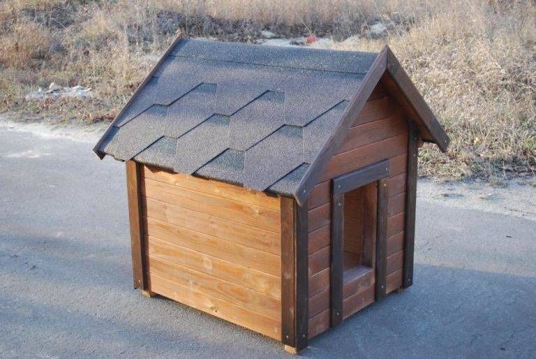 Собачья будка утепленая, вольеры