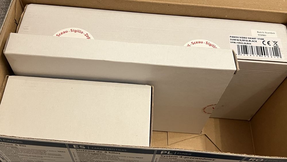 INTERFON video ELECTRA pentru vila  - 1 familie, 7 inch Extra