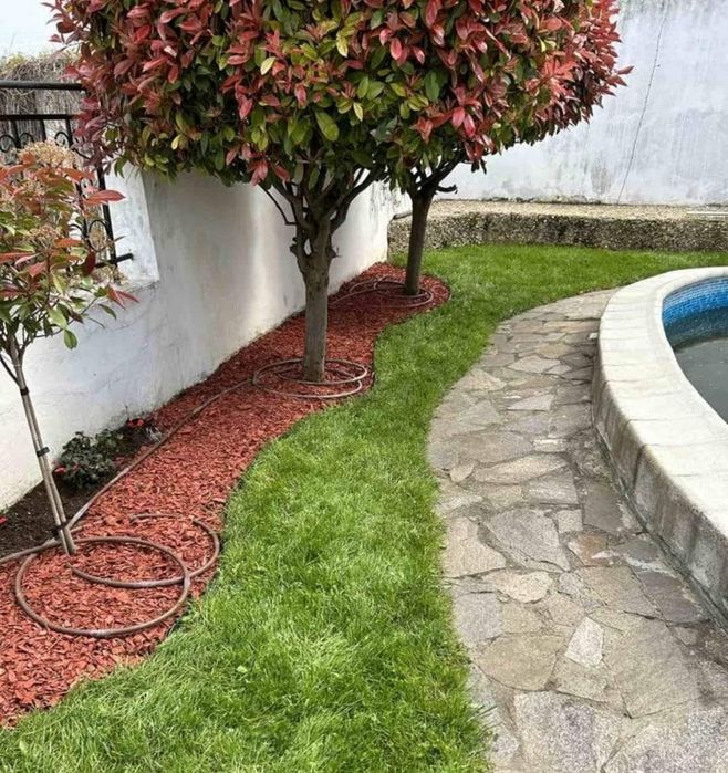 Градински Мулч Тревен чим