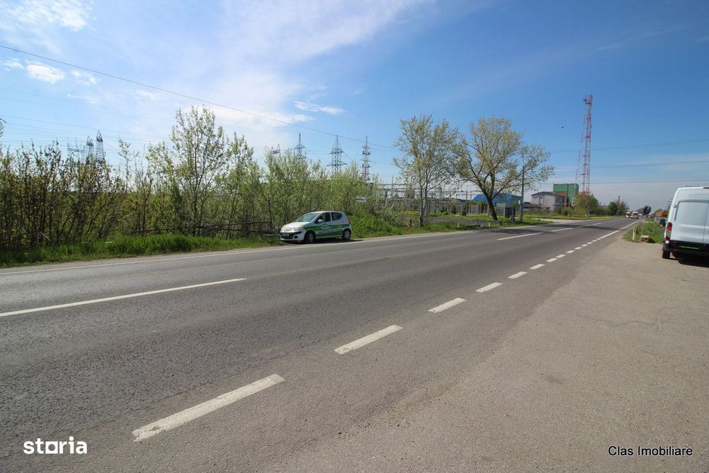 Teren Langa Uzina de Aluminiu ALRO la Strada Principala !!