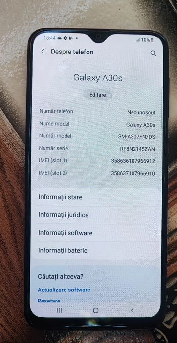Telefon Samsung Galaxy A30s Dual SIM