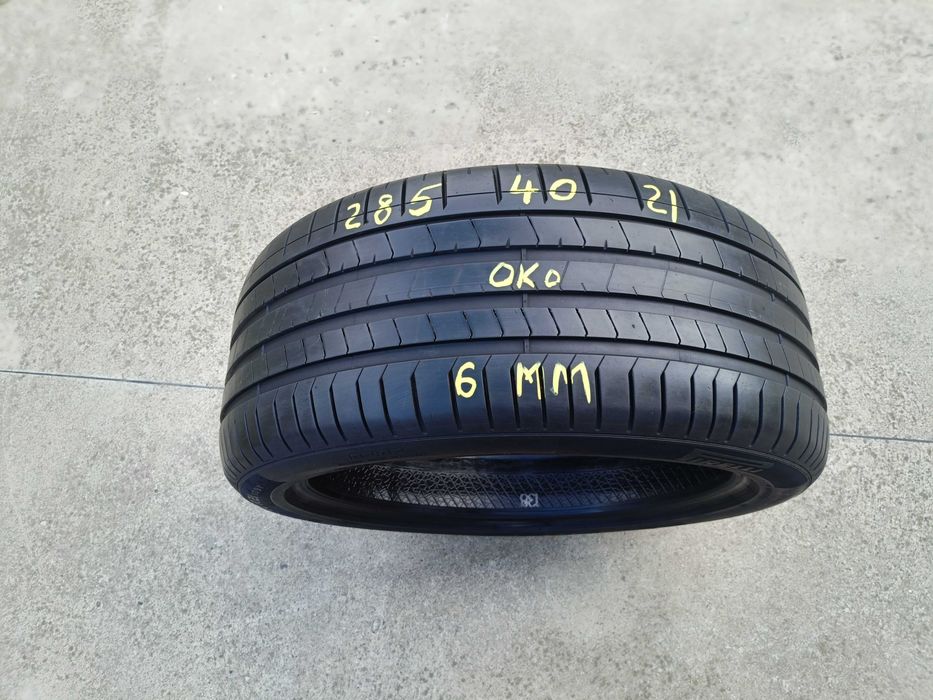 O anvelopa vara 285 40 21 pirelli p zero pz4 profil de 6 mm