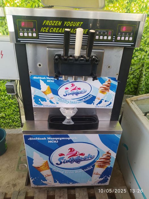 Muzqaymoq jumgo aparat  sotiladi yili 2019 ishlab turgag