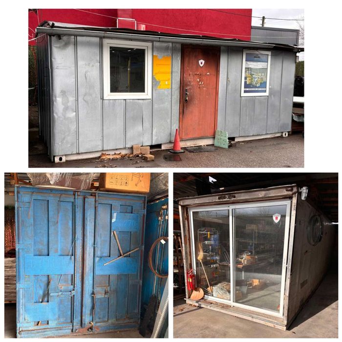 Фургон и  контейнери