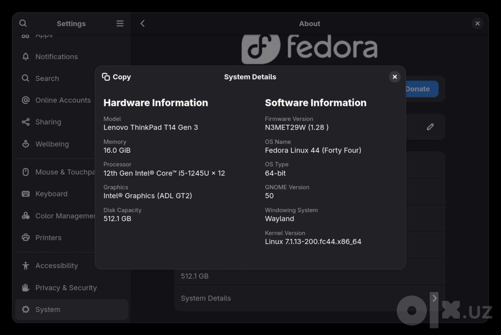 Lenovo ThinkPad T14 Gen 3 (i5-1245U / 16GB / 512GB NVMe)