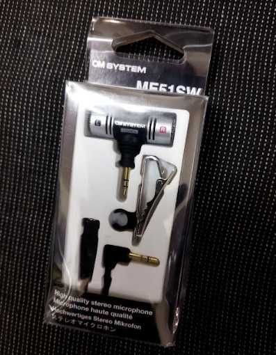Микрофон OM SYSTEM (Olympus) ME51SW, стерео микрофон тип T