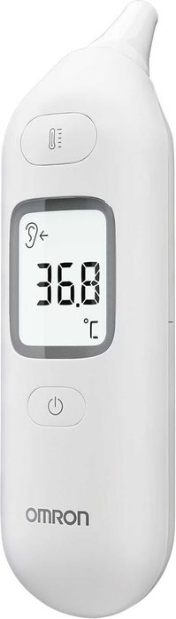 OMRON Gentle Temp 533, Инфрачервен цифров термометър за ухо, бял