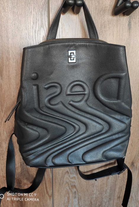 Desigual дамска черна раница