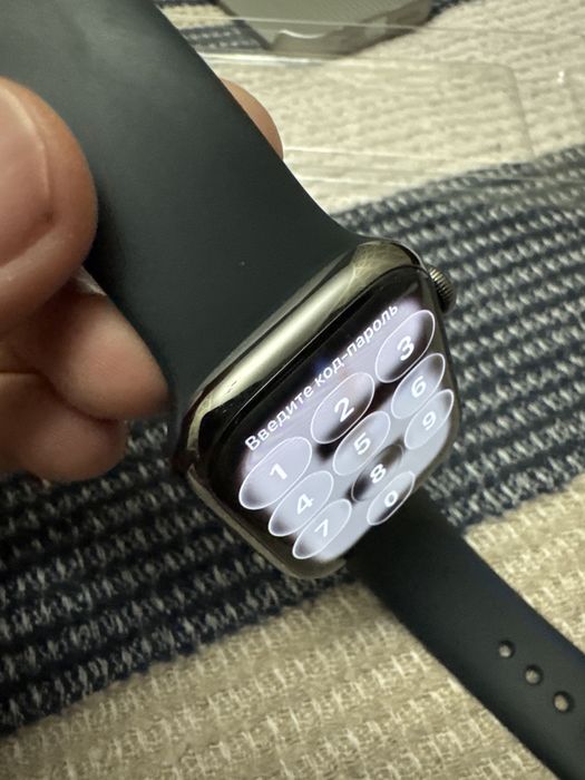 Iwatch 8 45 mm Stainless Steel & Ceramic Case GPS