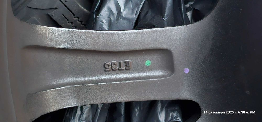 Джанти със гъми Oxxo Liberty gunmetal 7x16 ET35 - LK5/112 ML66.6