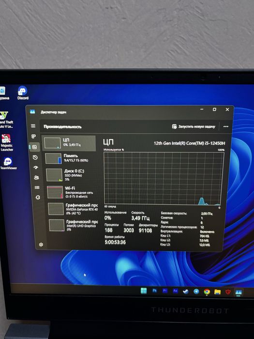 Игровой ноутбук ThunderRobot911 Wild Hunter G2L