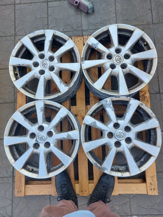 4ри бр алуминиеви джанти 17цола; 5×114,3; ет 45; 60.1мм оригинални