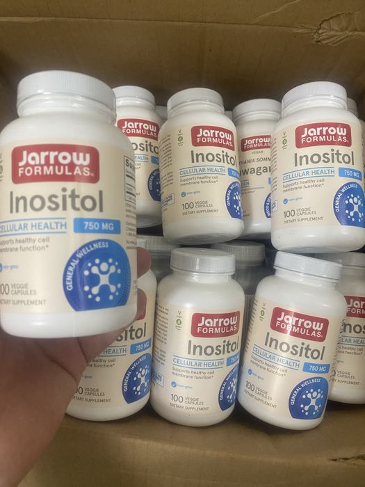 Inositol 750 мг (Jarrow Formulas), 100 капсул