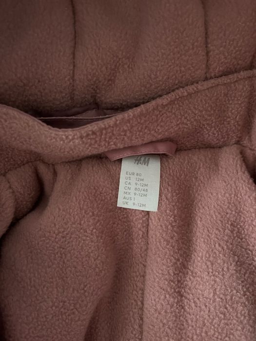 Costum Salopeta fetiteH&M de iarna pentru copii 1 an -