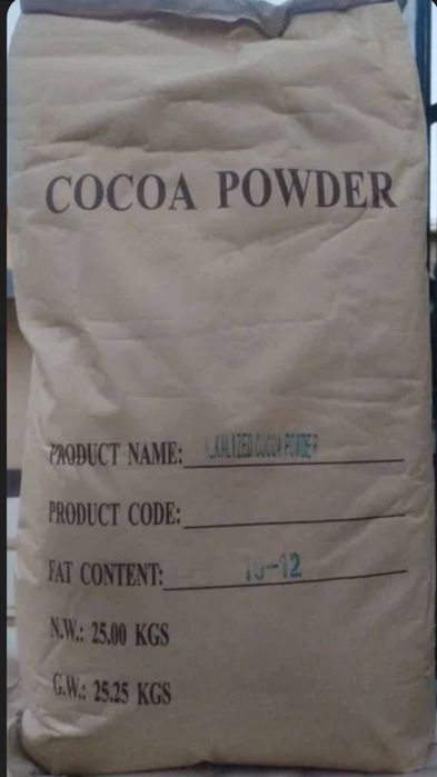 Какао порошок чёрный black