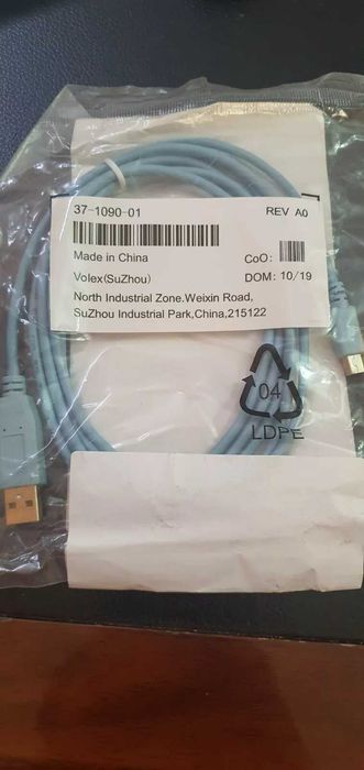 Cisco CAB-CONSOLE-USB= Console Cable 37-1090-01 6 Ft USB Type A mini B