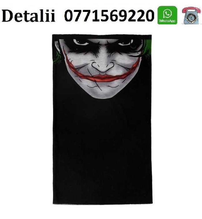 Masca bandana  esarfa 3D trotinete pescuit atv schi paintball ciclism