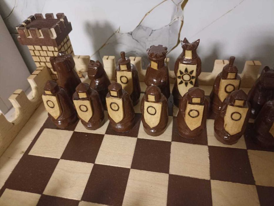 шахматы ручной работы
