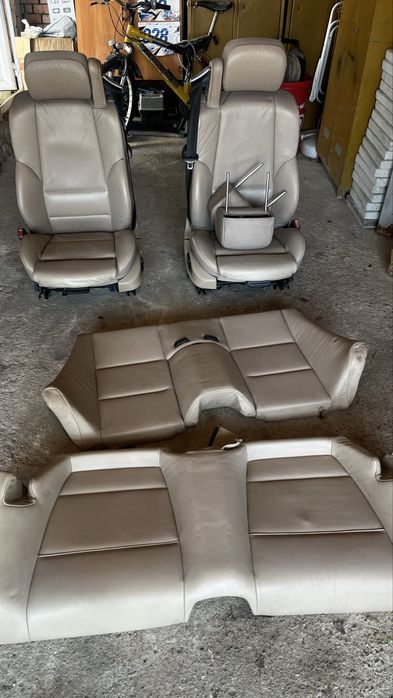 Кожено рекаро БМВ Е46 кабриолет